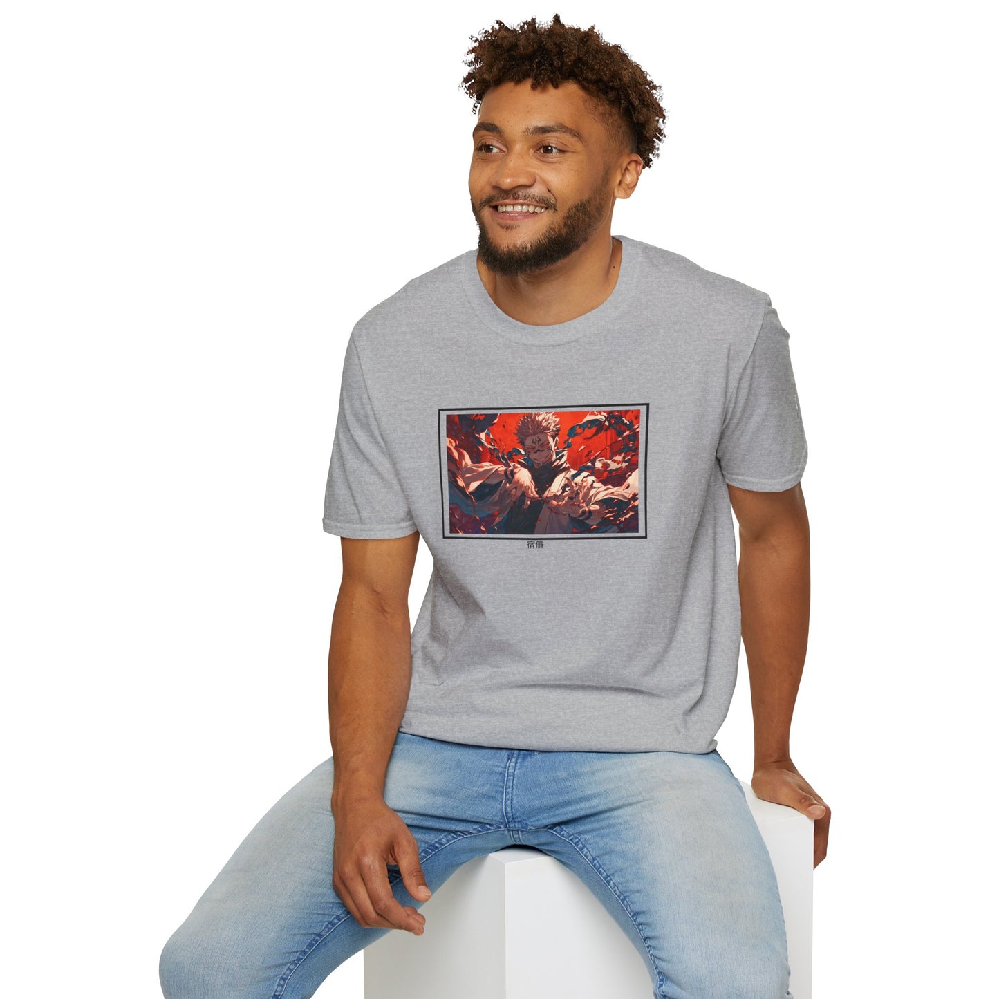 Ryomen Sukuna Jujutsu Kaisen – T-Shirt Printify