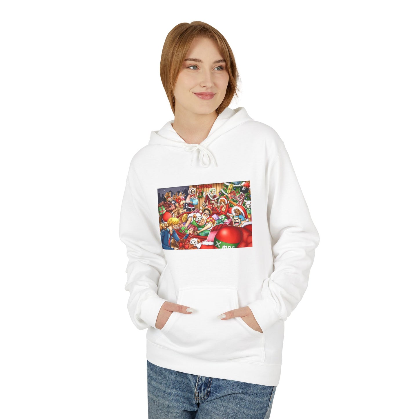 Festive Merry Christmas Hoodie for Winter Celebrations Printify