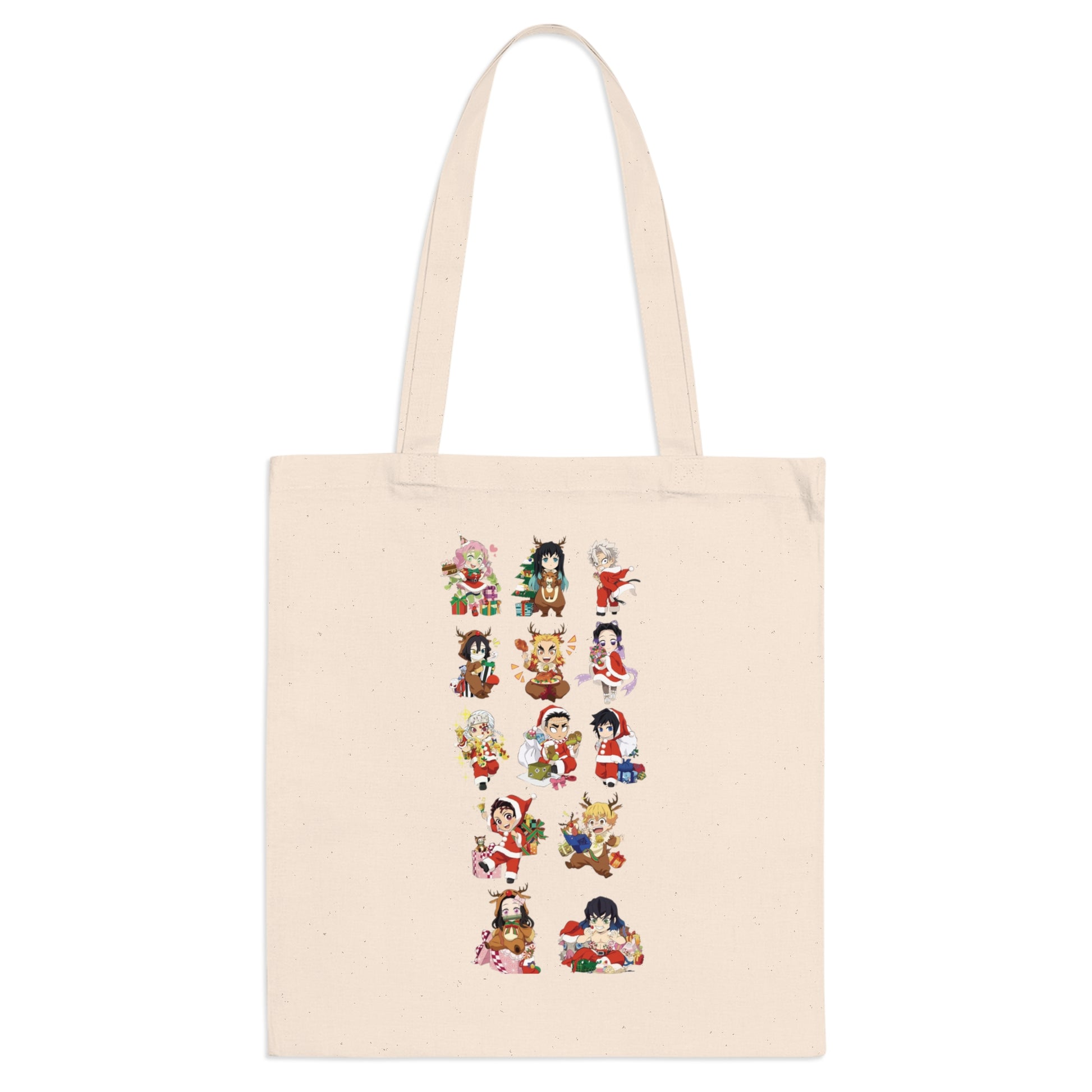 Christmas Demon Slayer Inspired Tote Bag Printify